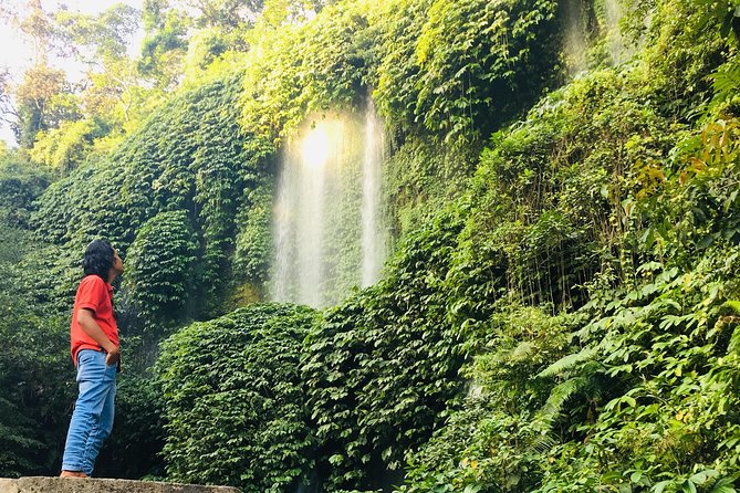 Benang kelambu waterfall and benang stokel waterfall lombok - The private transport advantage around Lombok
