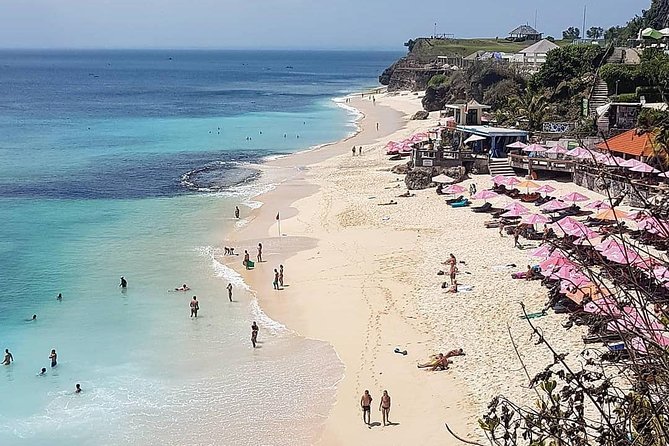 Best Bali Beaches - Uluwatu Temple - FREE Wi-Fi - Melasti Beach below the cliffs
