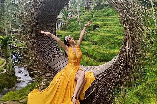 Best Bali Tour 1-day private tour - The swing adds the playful finish