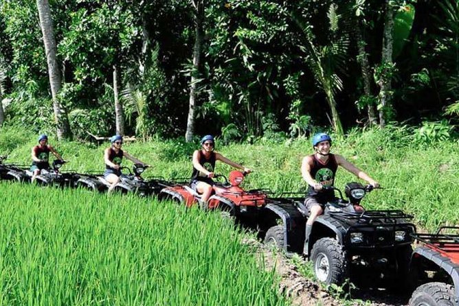 Best of Ubud Adventure: Ayung Rafting - ATV - Quad Bike with Private Transport - What the ATV ride feels like in practice