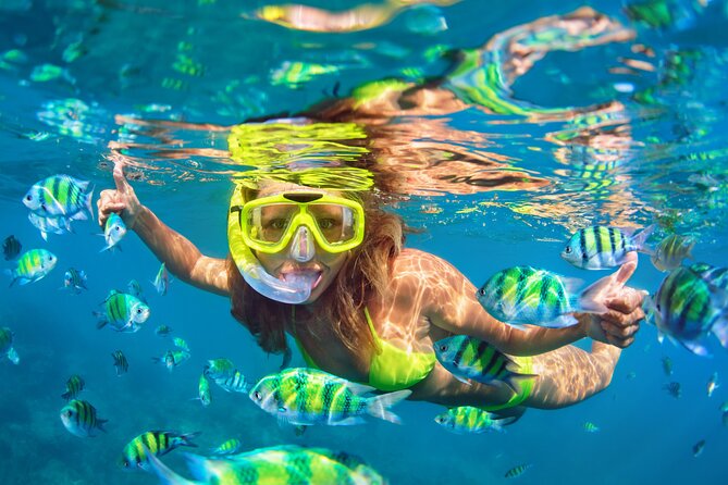 Blue Lagoon Bali Snorkeling Experience - Blue Lagoon: pretty water, busy conditions