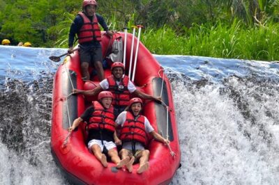 BMW Bali Rafting + Flying Fox at Telaga Waja River (LESS STAIRS)
