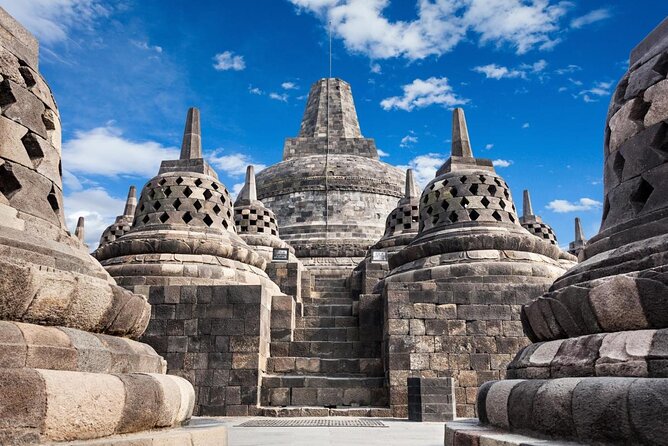 Borobudur and Prambanan Tours from Yogyakarta City - Borobudur: stupas, stone reliefs, and timed access