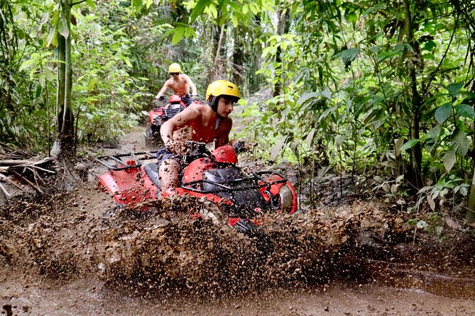 Canggu Jungle Mud-Fun ATV Only 1 Hour Driving from Canggu - One hour and 40 minutes through jungle, mud, and rivers