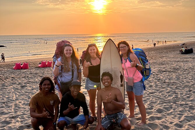 Canggu: Surfing lesson with ISA certified instructor - What you receive for $25