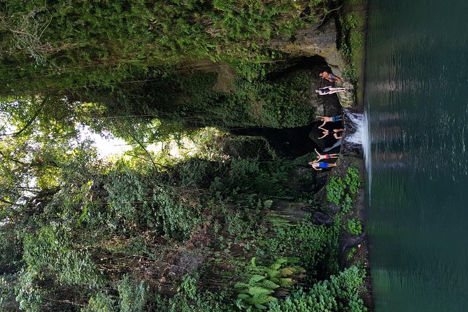 Cliff Jumping and Sliding at Aling Aling Waterfall - Blue Lagoon at Sambangan Secret Garden