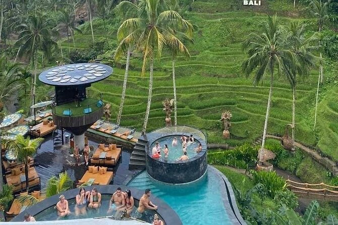 CRETYA Ubud infinity Pool + Hidden Water fall + Water Temple Tour - Manuaba Waterfall is the most natural part of the route