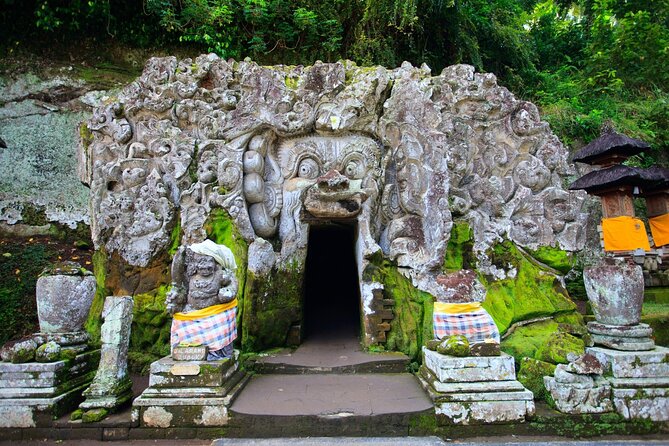 Elephant Cave and Hidden Waterfall All-Inclusive Private Day Tour - Entering Goa Gajah near Ubud