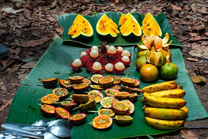 FAMILY JUNGLE TOUR: Orangutan Trek (4-hours hike) by EcoTravel Bukit Lawang - Views over the Bohorok River and Bukit Lawang