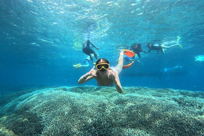 From Bali: Nusa Penida Full Day Tour and Snorkeling - Crystal Bay starts the water time