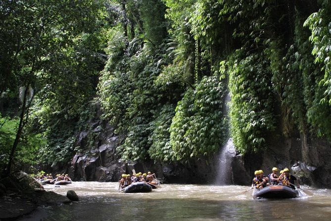 Full-Day Ayung River White Water Rafting and Ubud Tour - Lunch breaks up the active morning