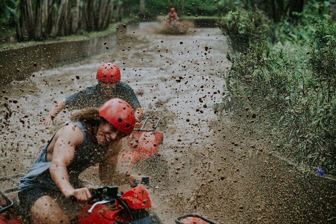 Gorilla Cave ATV Bali Ubud, Monkey Forest, Temple, and Lunch - Sacred Monkey Forest: shaded paths and macaques