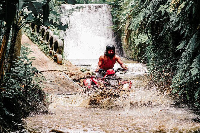 Gorilla Cave ATV Bali Ubud, Monkey Forest, Temple, and Lunch - Door-to-door transport and the cost of a long day