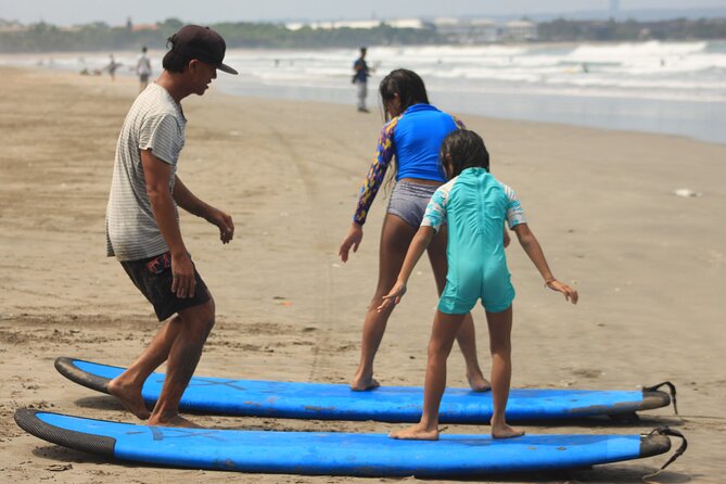 Group surf lesson by Malu Surf Bali - Boards, rashguards, and the value of the $20 price