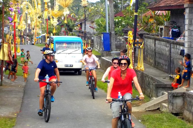 Half-Day Ubud Electric Cycling Tour to Tirta Empul Water Temple - How demanding is the electric bicycle route?