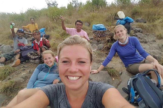 Hiking Rinjani Volcano To Crater rim Senaru 2 Days, Group - Syam Trekker - The fitness level you really need