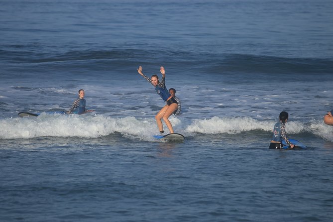 HOT PROMO. Semi Private Lessons (1 Coach/2 Guests) - Why Kuta Beach works for a first surf lesson
