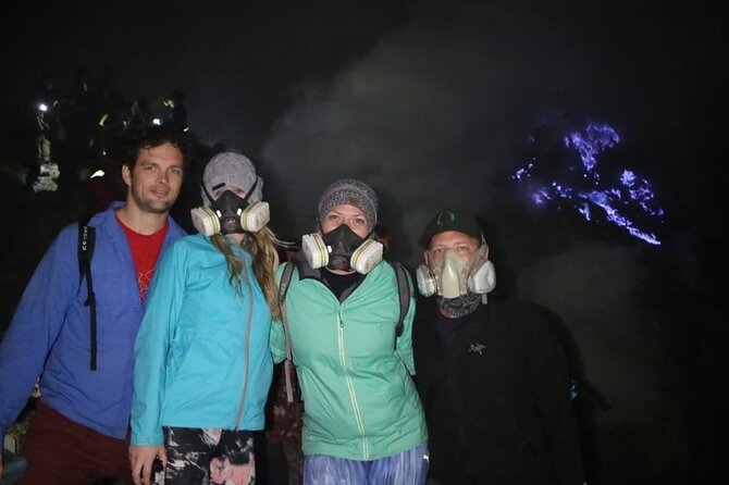 Ijen Blue Fire Trekking - Meeting the sulfur miners