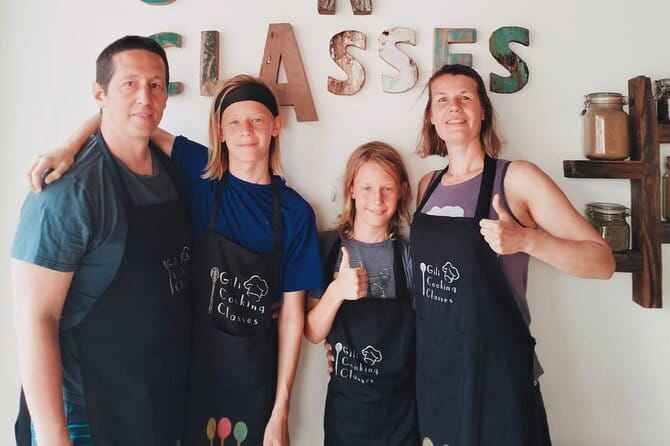 Indonesian Food Cooking Class of Gili Air - The Super Six for the fullest menu