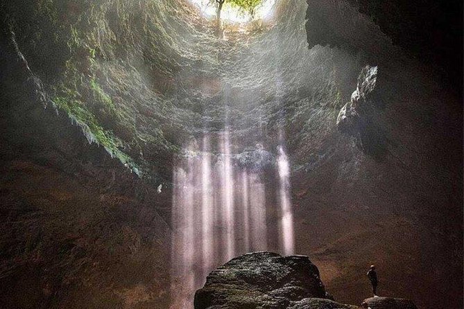 Jomblang Cave With cave Pindul River Tubing one day tour - The 59-meter descent into Jomblang Cave