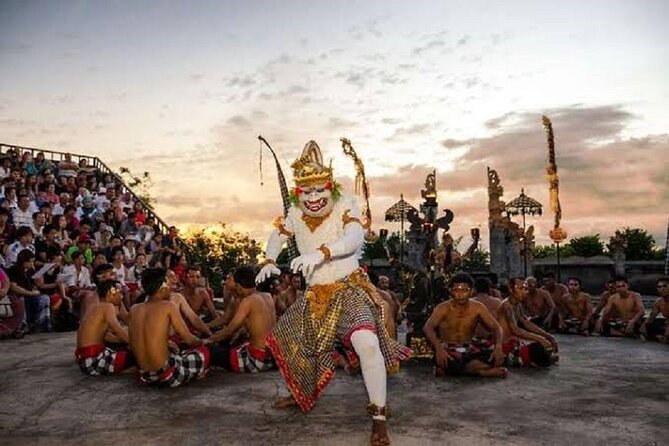 Kecak Fire Dance and Sunset at Uluwatu Temple All Inclusive - Finding your seat before the crowd settles in
