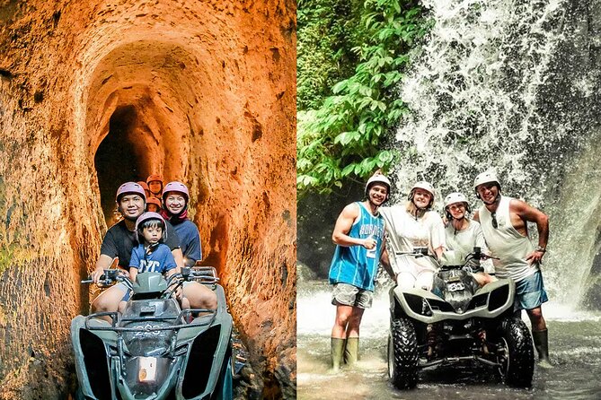 KUBER ATV UBUD - Tunnel Waterfall Rice field Jungle w Private Car - Key points before you book