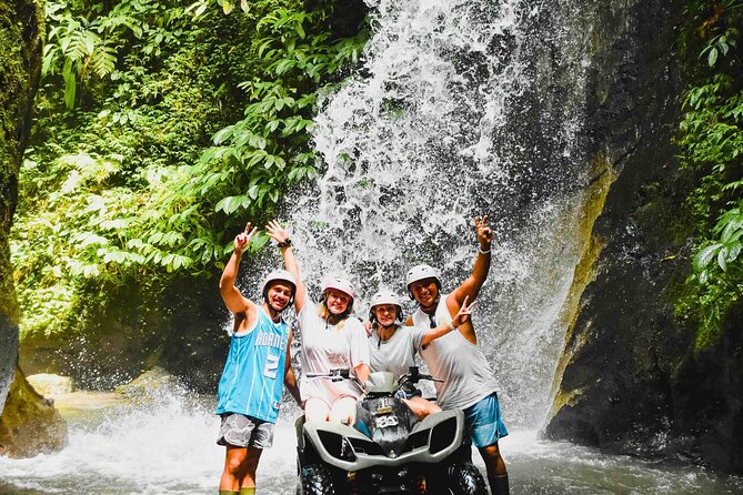 KUBER ATV UBUD - Tunnel Waterfall Rice field Jungle w Private Car - Getting comfortable on the ATV before the real ride