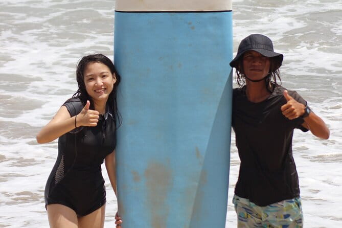 Kuta Beach Bali, 1 on 1 Surfing Lesson Orange Surf Bali - The 10 to 15-minute break