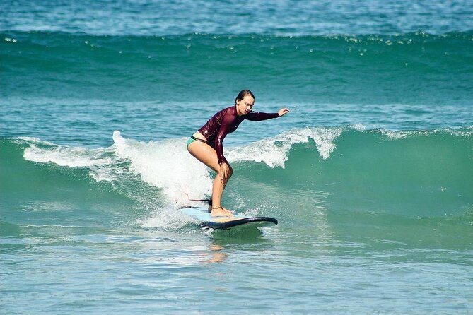 Legian Beach Bali Surf Lesson All Level 2 Hour with Pro Coach - Moving into the warm water