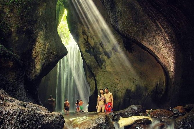 Lempuyang Gate of Heaven, Tirta gangga & tukad cepung waterfall - Tukad Cepung Waterfall inside the rock
