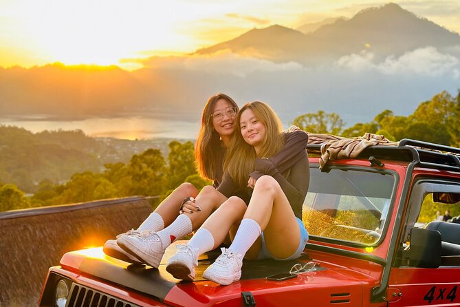 Mount Batur Jeep Sunrise by 4WD with Breakfast - Ubud, monkey forest, and Balinese art carving