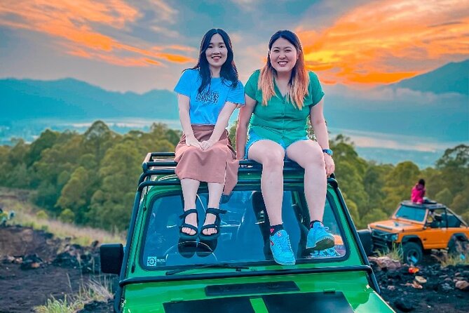 Mount Batur Jeep Sunrise & Hot Spring - All Inclusive Tour - Seeing the 1963 black lava field