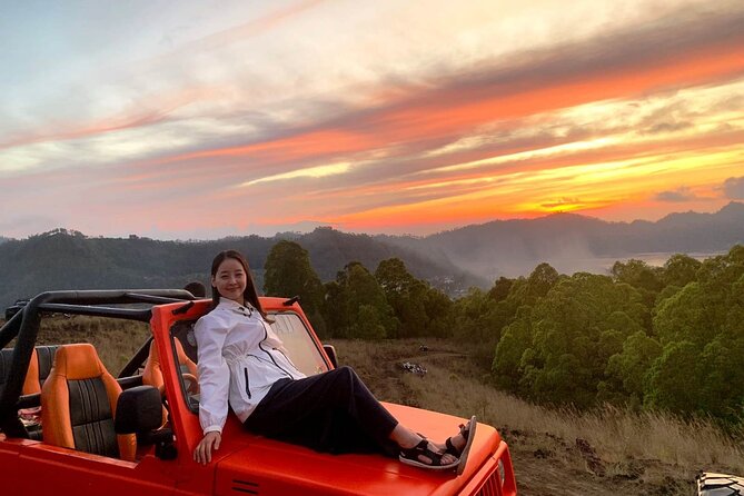 Mount Batur Jeep Tour and Hot Spring - Jungle swing, ATV, and rafting choices