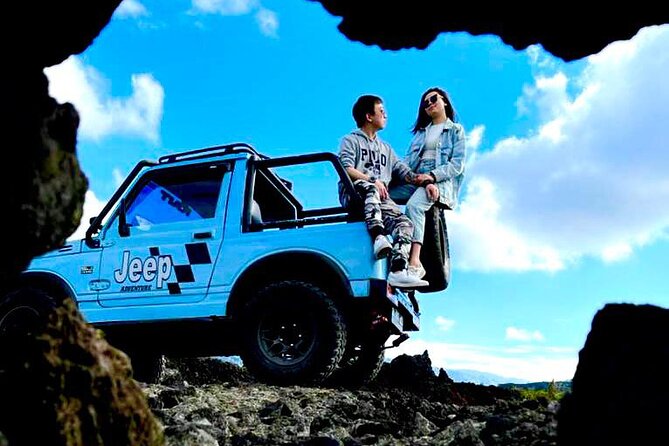 Mount Batur Jeep Tour With Sunrise - Black lava and volcanic sand