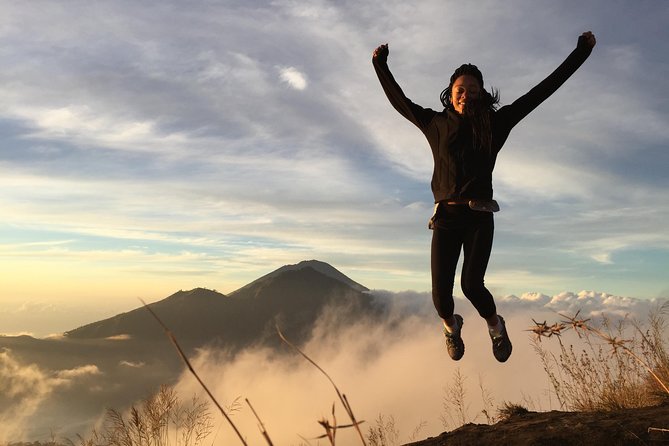 Mount Batur Sunrise Hike and Natural Hot Spring Option - Sunrise, crater views, monkeys, and volcanic steam