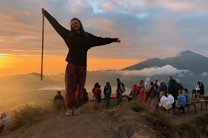 Mount Batur Sunrise Jeep From Ubud - Black Lava and the second side of Mount Batur