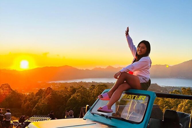 Mount Batur Sunrise Jeep Tour and Hot Spring - Sunrise from the Mount Batur lookout