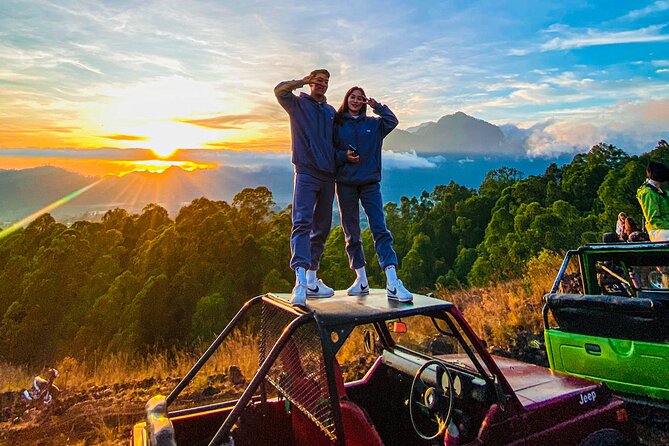 Mount Batur Sunrise Jeep With Black Lava - What the $39.71 price really covers