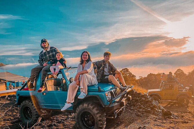 Mount Batur Sunrise Jeep With Black Lava - Reaching the sunrise viewpoint by 4WD Jeep