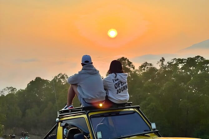 Mount Batur Sunrise Jeep With Transfer - Riding the 4WD Jeep up Mount Batur