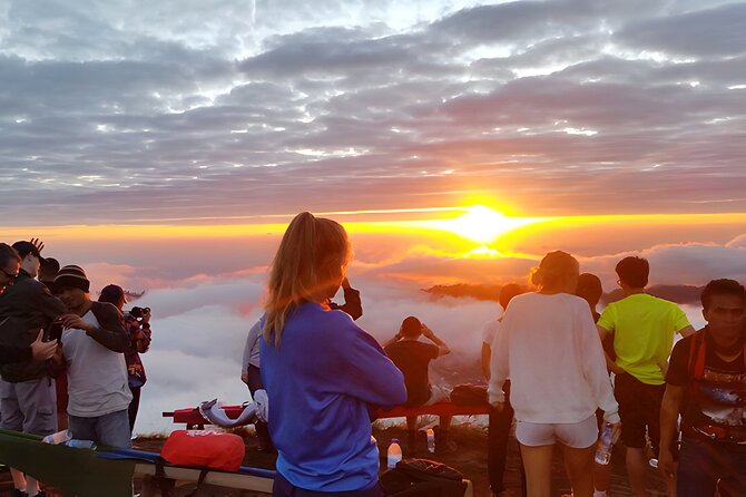 Mount Batur Sunrise Trekking with Professional Trekking Guide - Beginning the Mount Batur climb in the dark