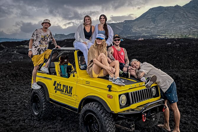 Mount Batur Sunset Jeep Guided Tour (Private Tour) - Black Lava and the volcanic details