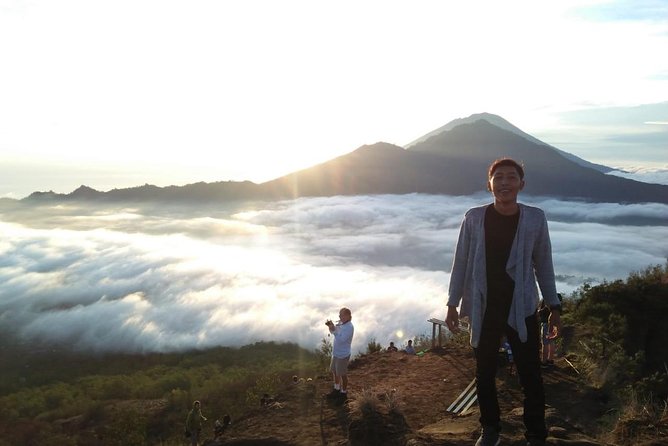Mount Batur Volcano - Sunrise Trekking with White Water Rafting - Sunrise over Lake Batur and the caldera