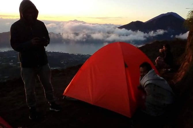 Mt Batur Camping (sunset & sunrise) - All Inclusive - Sunset dinner and your overnight camp