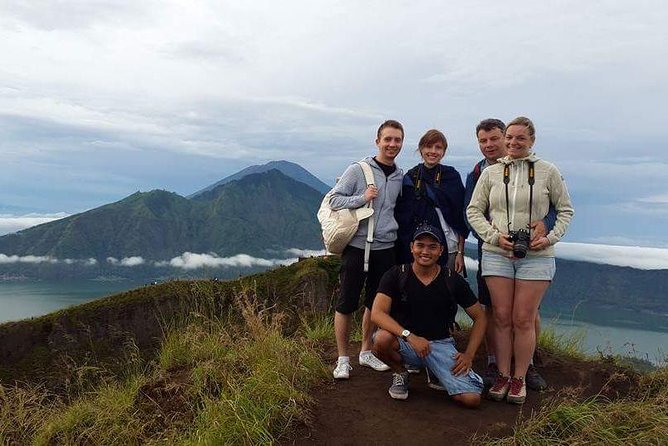 Mt Batur Sunrise, Breakfast & Natural Hot Springs - Descending through volcanic ground