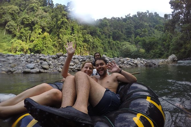 ONE DAY JUNGLE TREKKING 6-7 hours (see orang utan) + RAFTING in BUKIT LAWANG - The river ride: traditional rafting and optional tubing