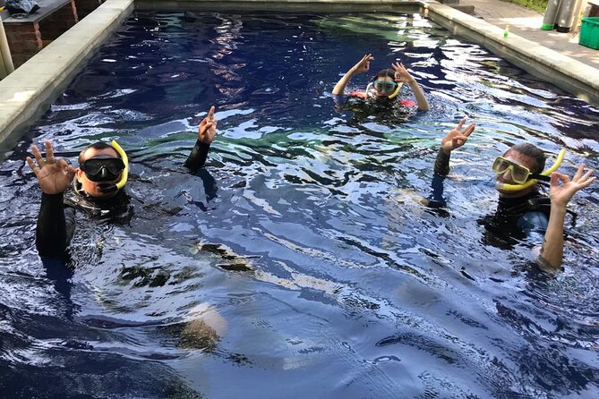 PADI Open water Course in Tulamben - Get certified & dive anywhere in the world - Day one: theory, equipment, and confined-water practice