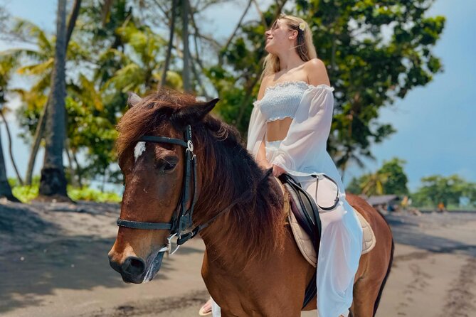 Private Bali Horse riding at saba beach - What the one-hour itinerary feels like