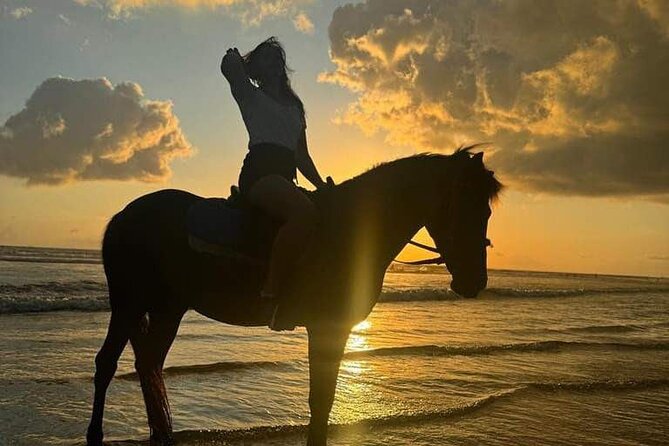 Private Bali Horse riding at saba beach - Photos, surfers, and the beach setting