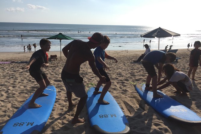 Private surf lesson - Starting at M88 Surf School on Kuta Beach